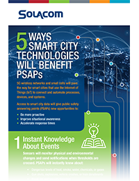 5 Ways Smart City Technologies Will Benefit PSAPs