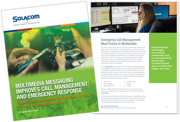 Multimedia Messaging Improves Call Management and Emergency Response